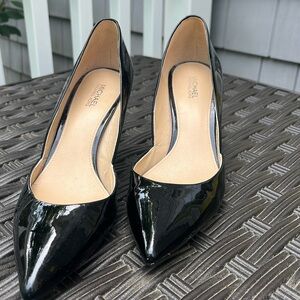 Michael Kors patent leather heels. Size 7.